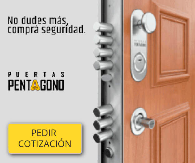 Solicite presupuesto de su puerta PENTÁGONO