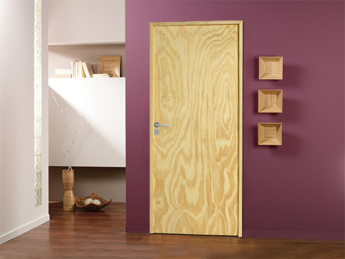 Puerta Interior Moderna MOD.8700 precio base roble o haya vaporizada